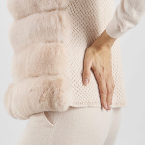 Anna Vest Pink Powder