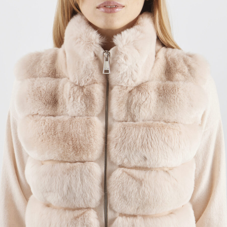 Anna Vest Pink Powder