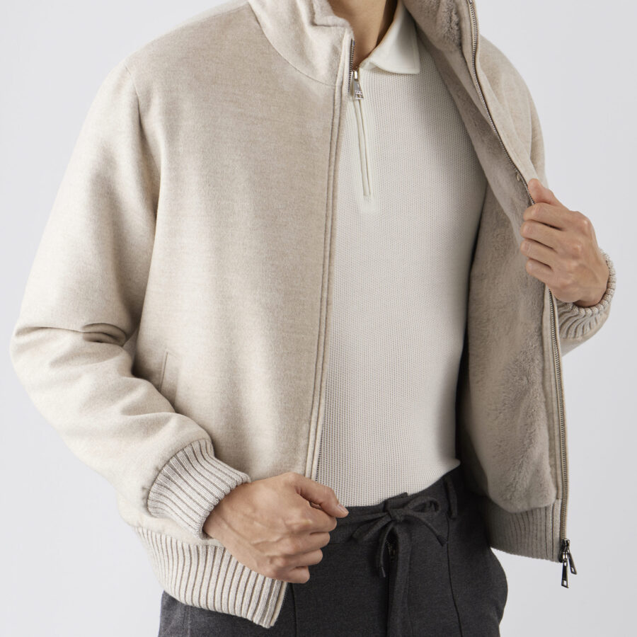 Anton Bomber Beige