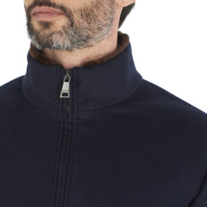 Ogier Anton Cashmere-Mink Bomber Navy