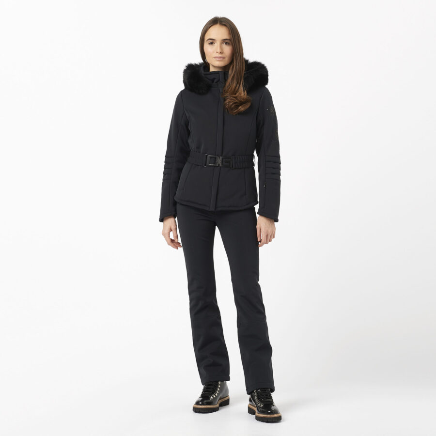 Ogier Aspen Classic Black Ski Jacket Black