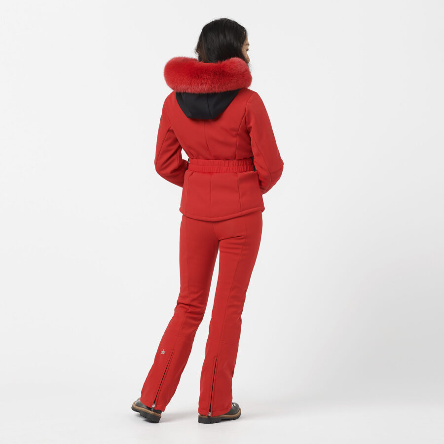 Ogier Aspen Classic Red Ski Jacket Red