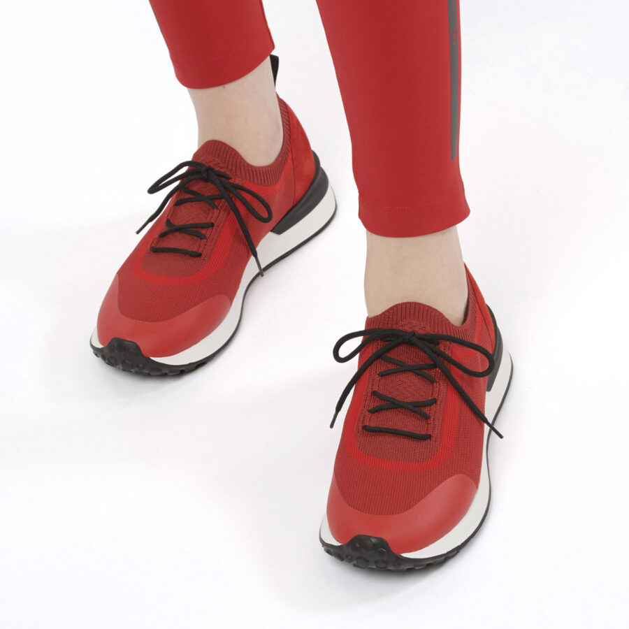 Athenes sneakers red - Image 3