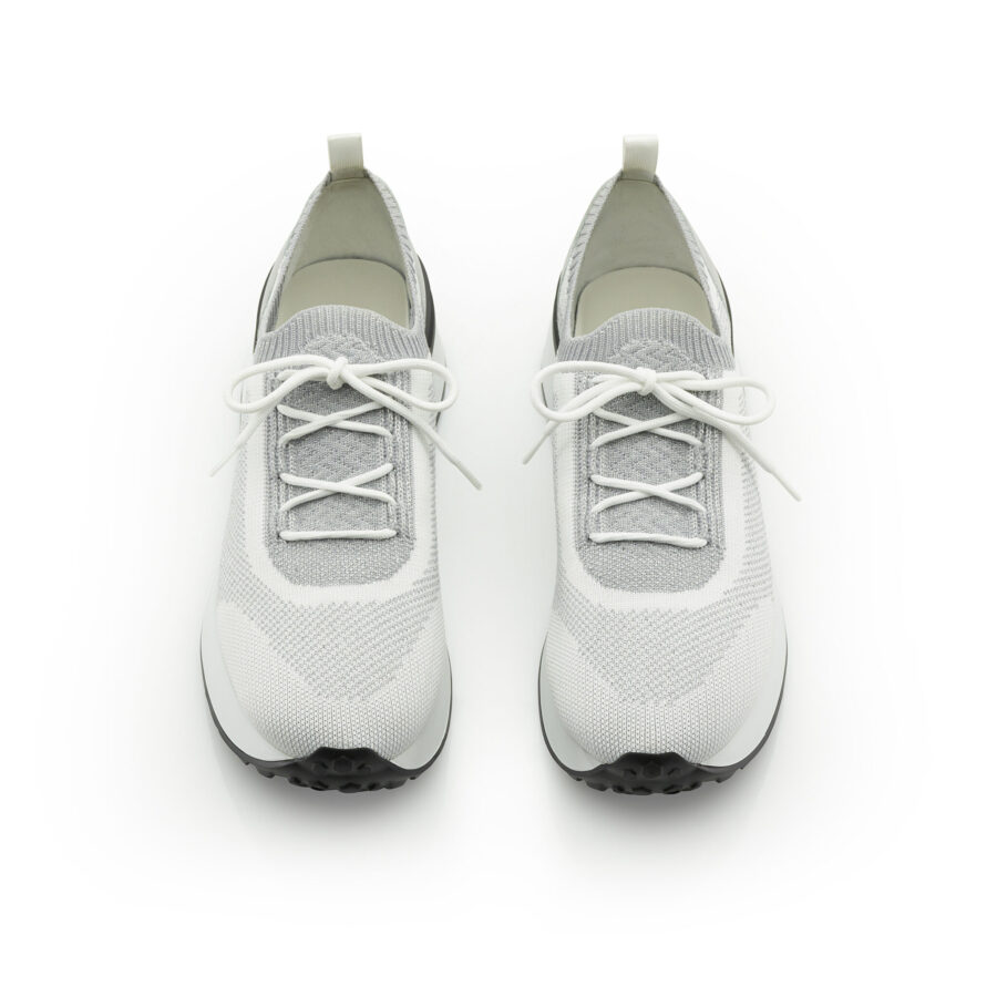Athenes sneakers silver white - Image 3