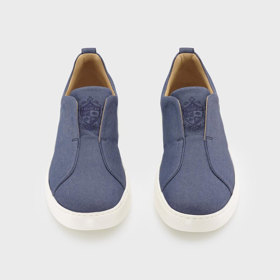 Bergamo slip-on Sneakers Denim Blue - Image 2