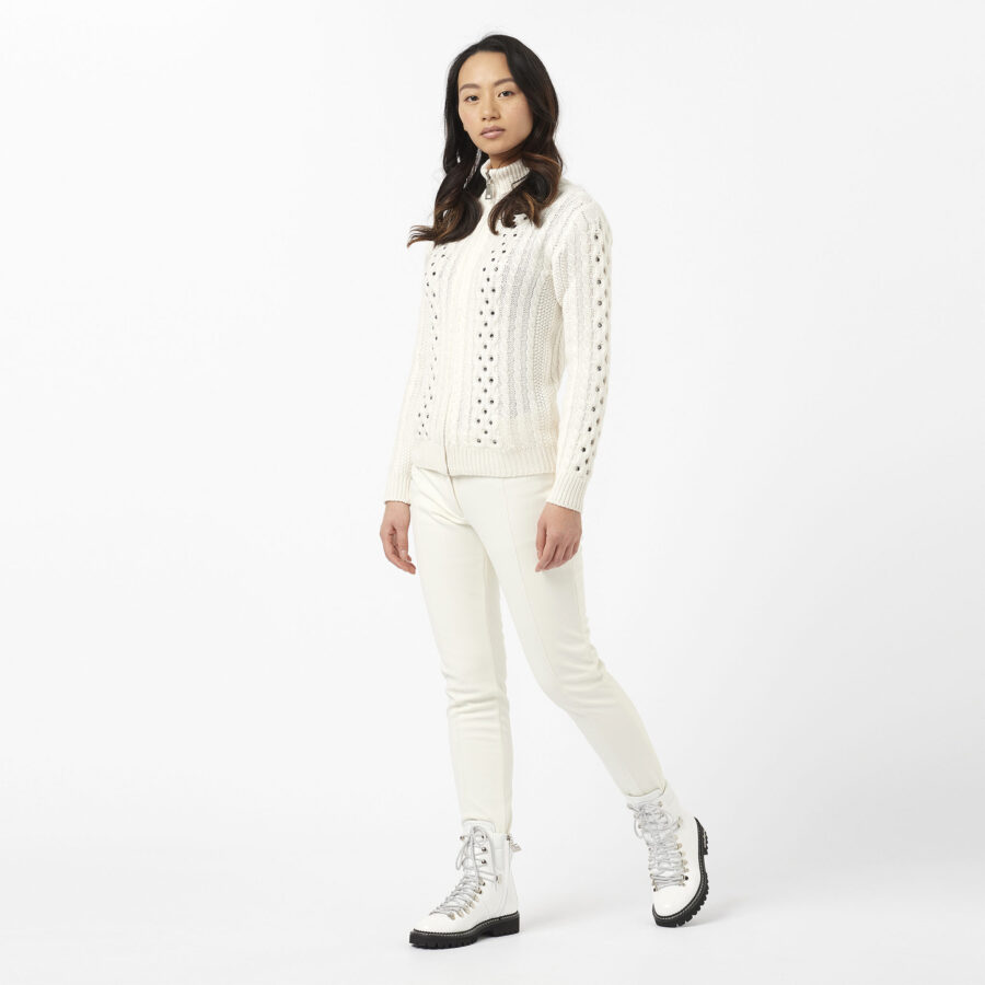Ogier Birmingham Cashmere Sweater Off White