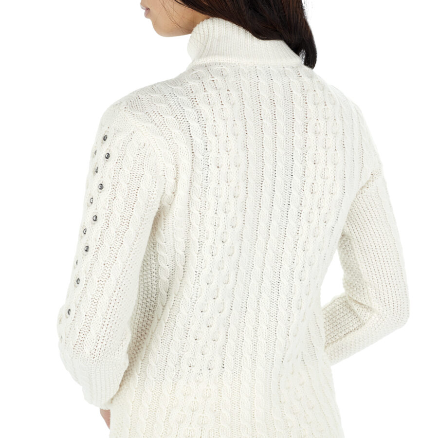 Ogier Birmingham Cashmere Sweater Off White