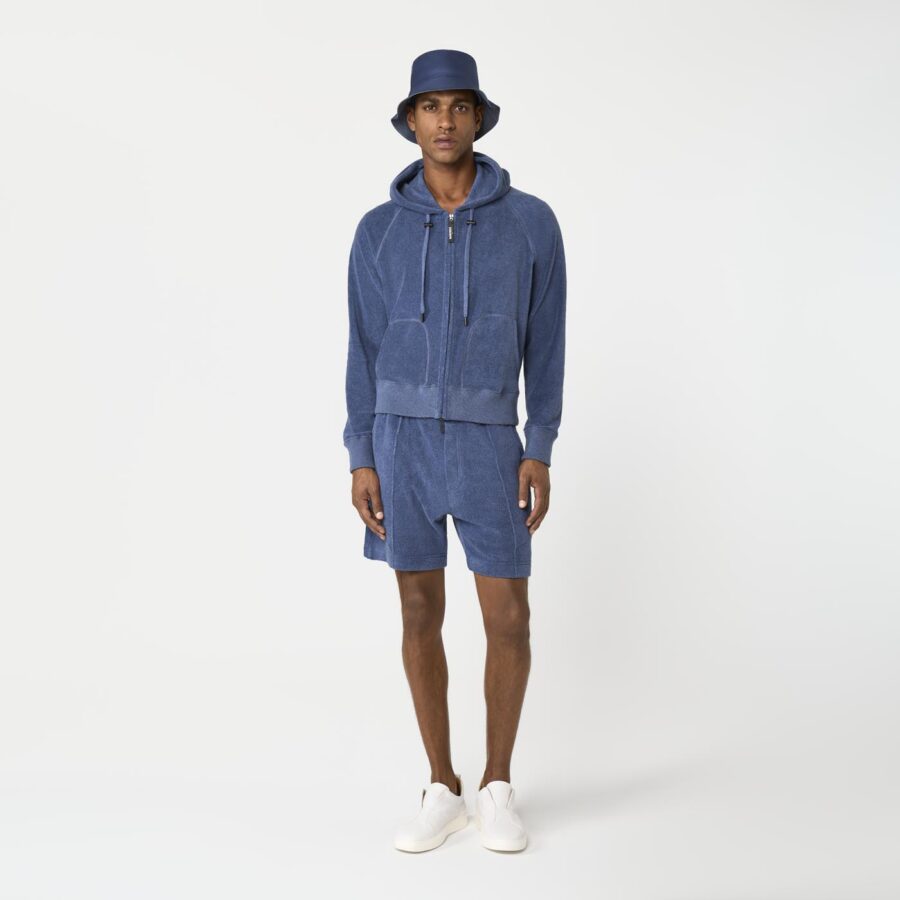 Bob Cotton Sponge Short Blue - Image 2