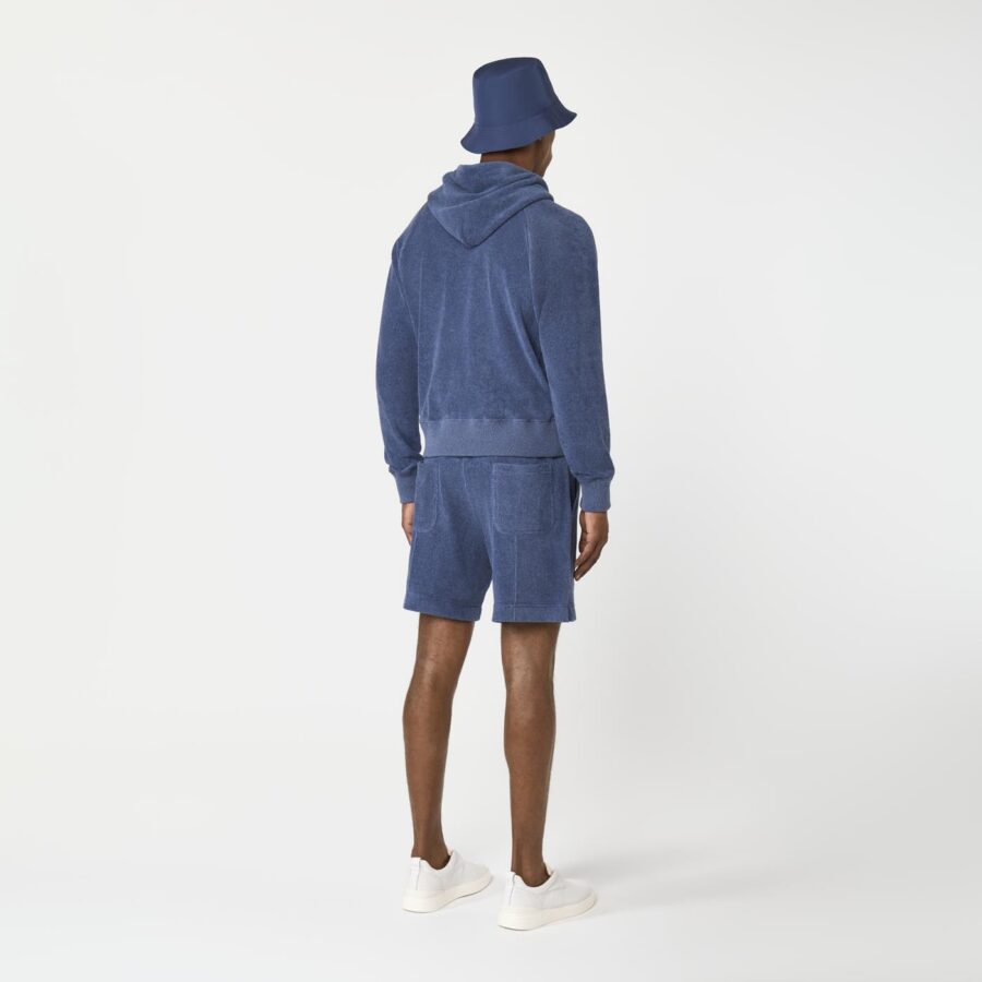 Bob Cotton Sponge Short Blue - Image 3