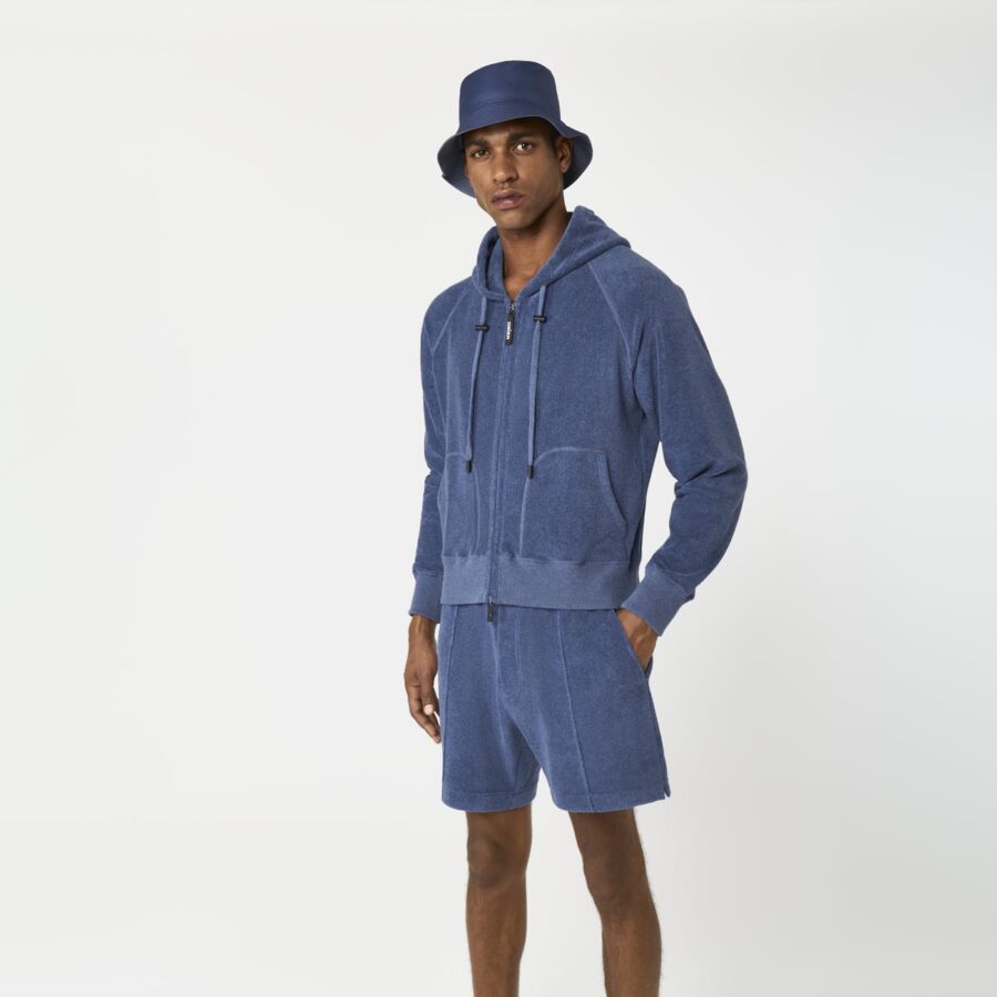 Bob Cotton Sponge Short Blue - Image 4
