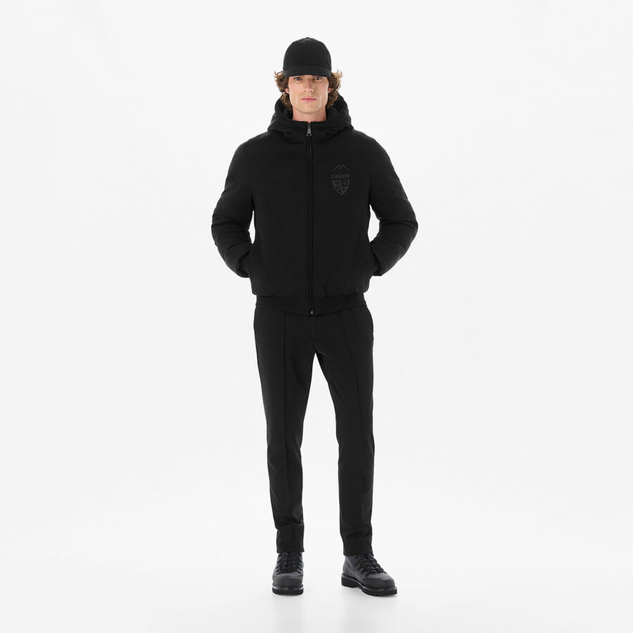 Boston Reversible Down Black Sweater - Image 2
