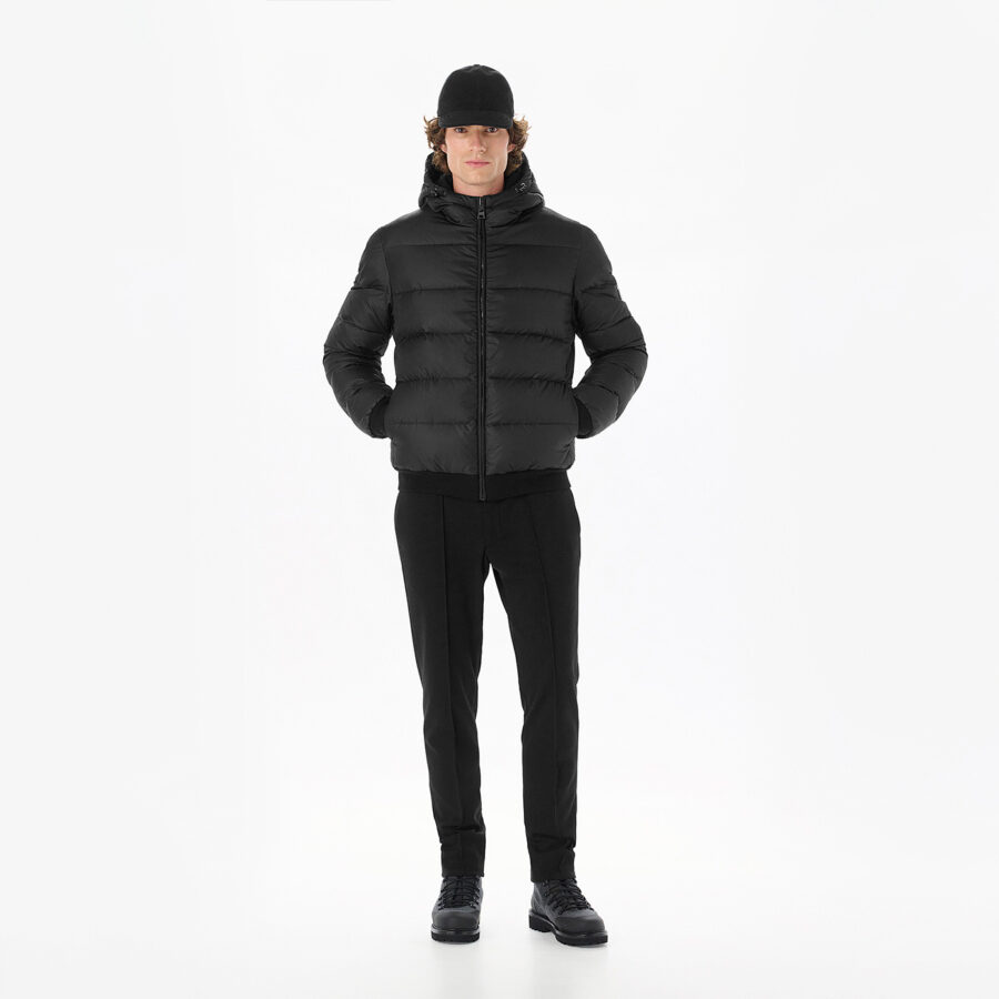 Boston Reversible Down Black Sweater - Image 7