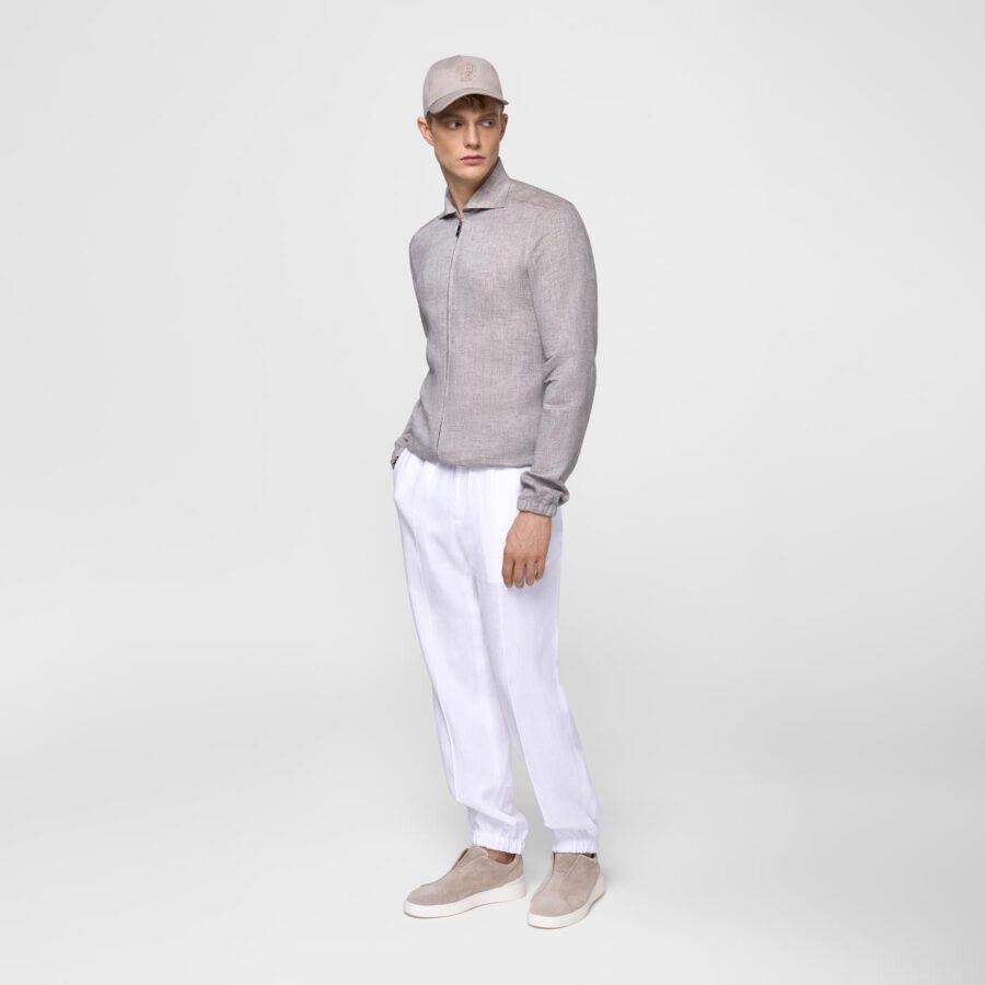 Cairo linen shirt beige - Image 2