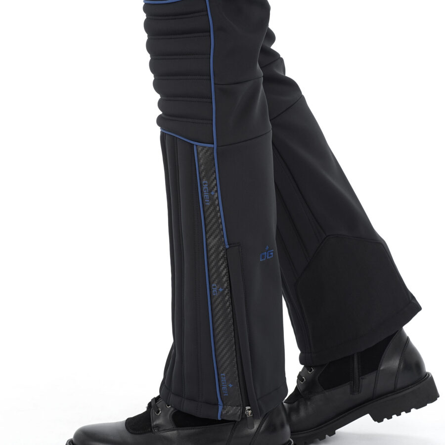 Ogier Cervinia Carbon Blue Ski Jacket Black Blue