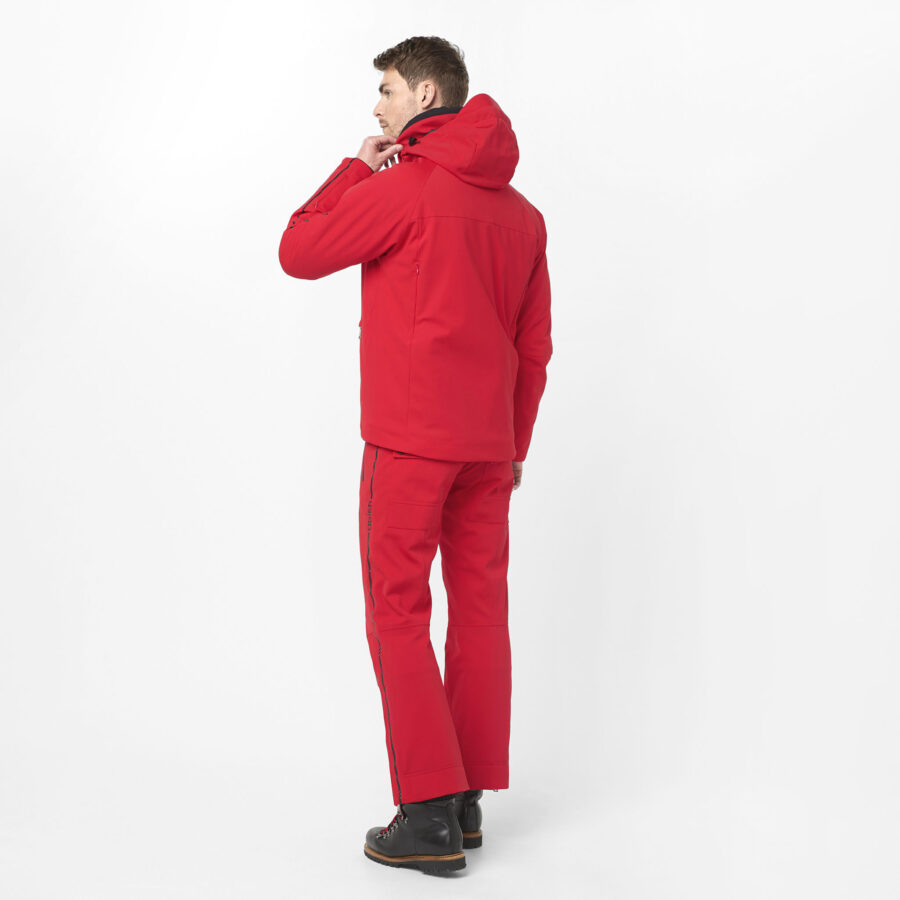 Cervinia Red Ski Jacket - Image 4