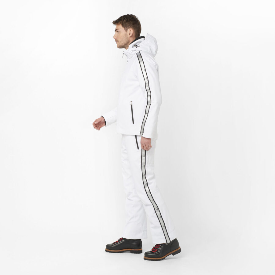 Cervinia White Ski Jacket - Image 5