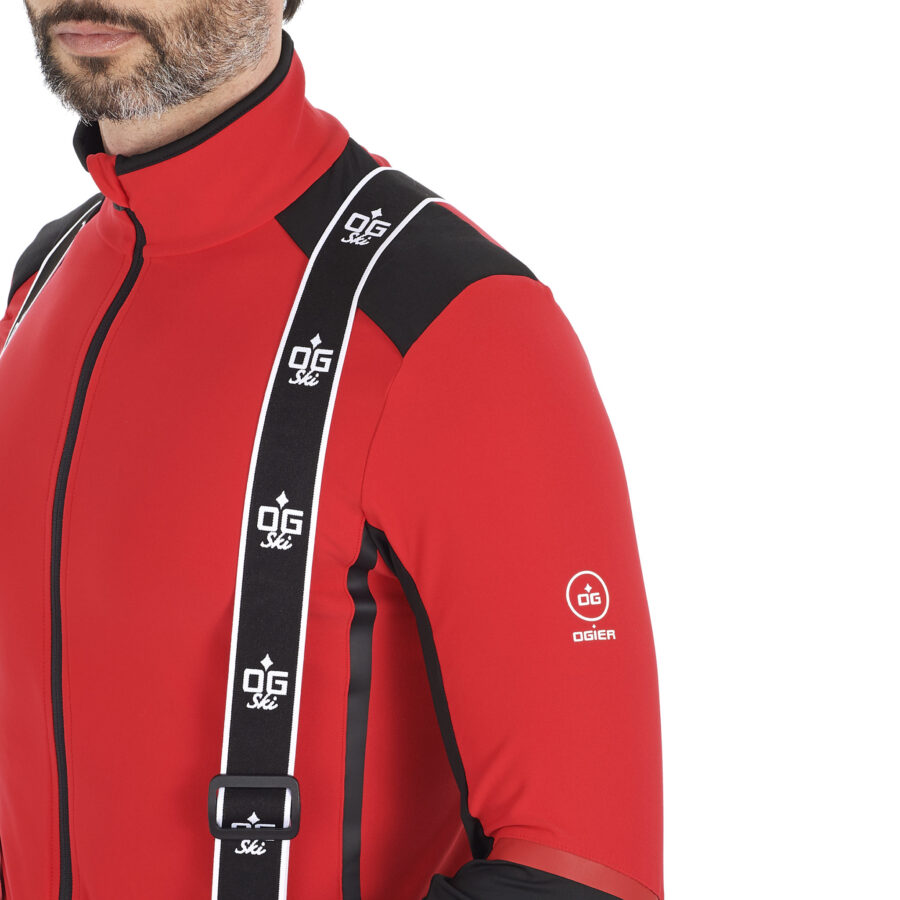 Ogier Christophe Red Base Layer Black Red