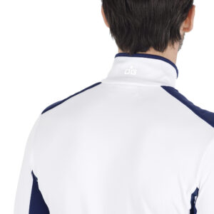 Ogier Christophe Navy Base Layer White Navy