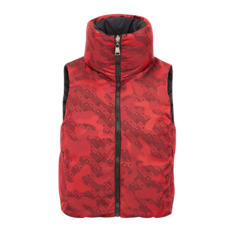Courchevel Red Reversible Vest - Image 6