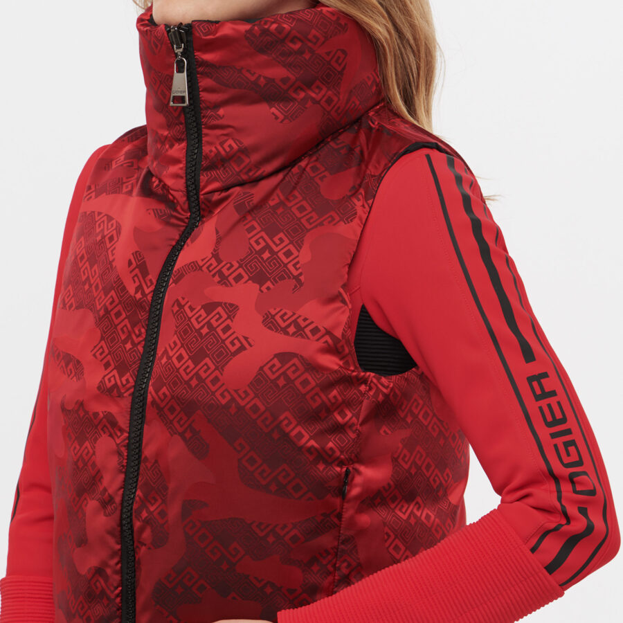Courchevel Red Reversible Vest - Image 2