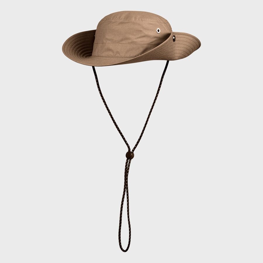 Fishing Cashmere And Silk Hat Sand - Image 3