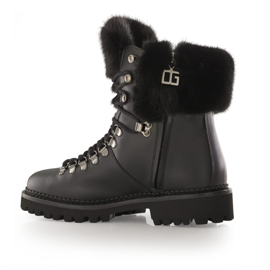 Ogier Fussen Mink Bottine Black Mink