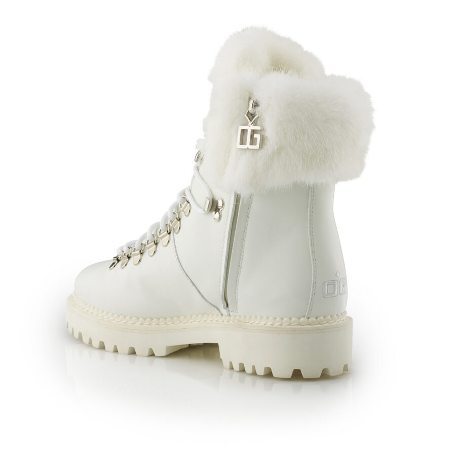 Fussen Mink Bottine White