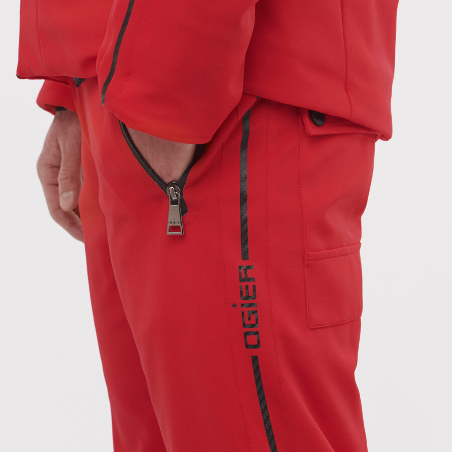 K3 Red Ski Pant - Image 2