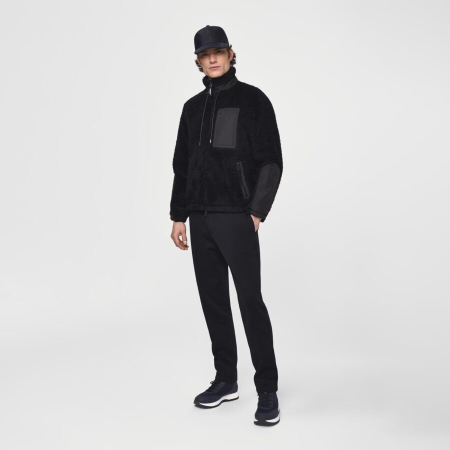 Kayak wool and silk fleece boucle Jacket - Image 2