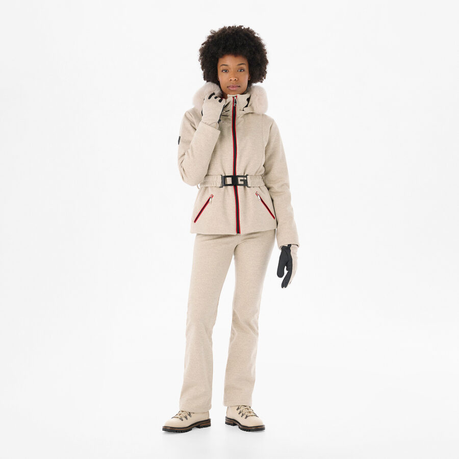 Lapland Beige Melange Ski Pant - Image 2