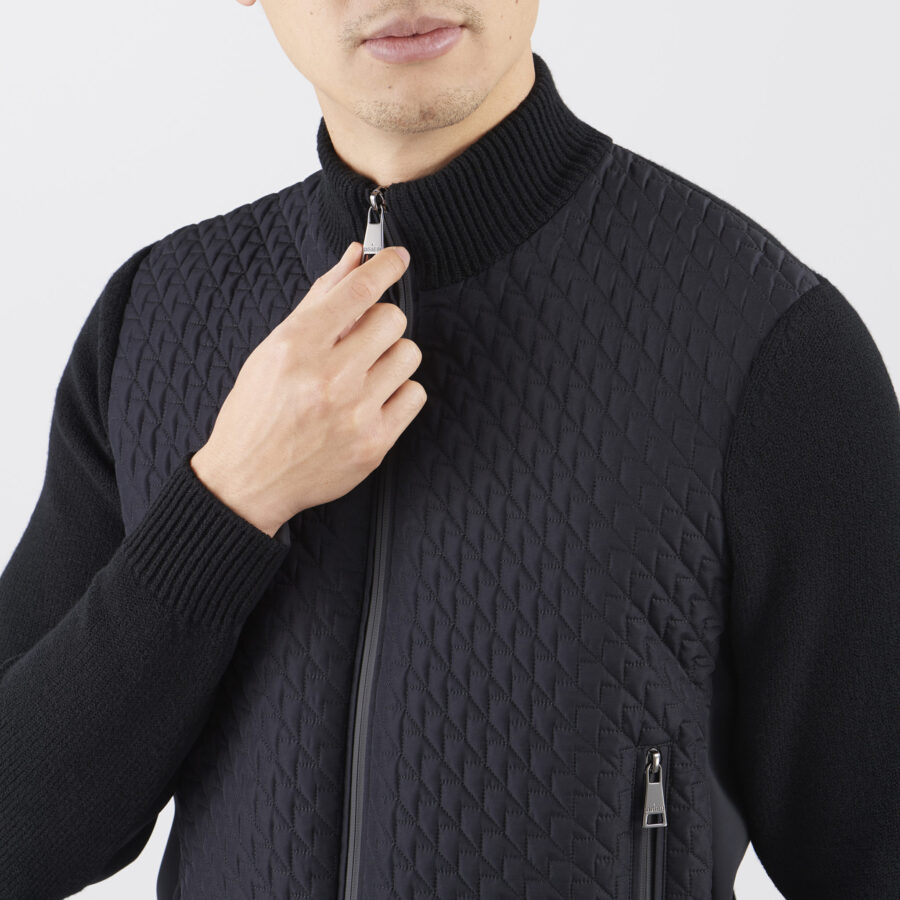 Lewis Cardigan Black - Image 4