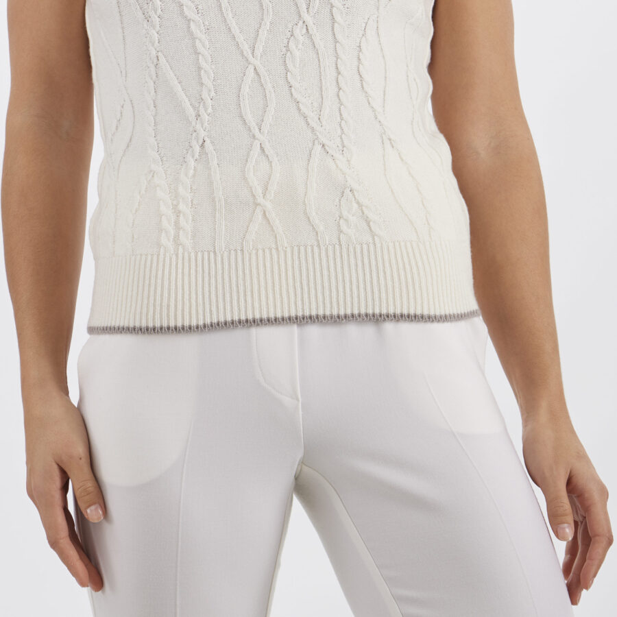 Lucy Turtleneck Off White