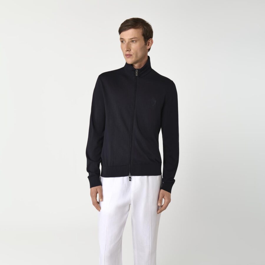 Lisboa Thin Cotton Silk Sweater - Image 3