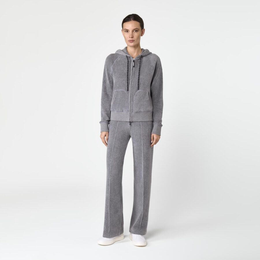 Louna Sponge Hoodie Light Grey - Image 2