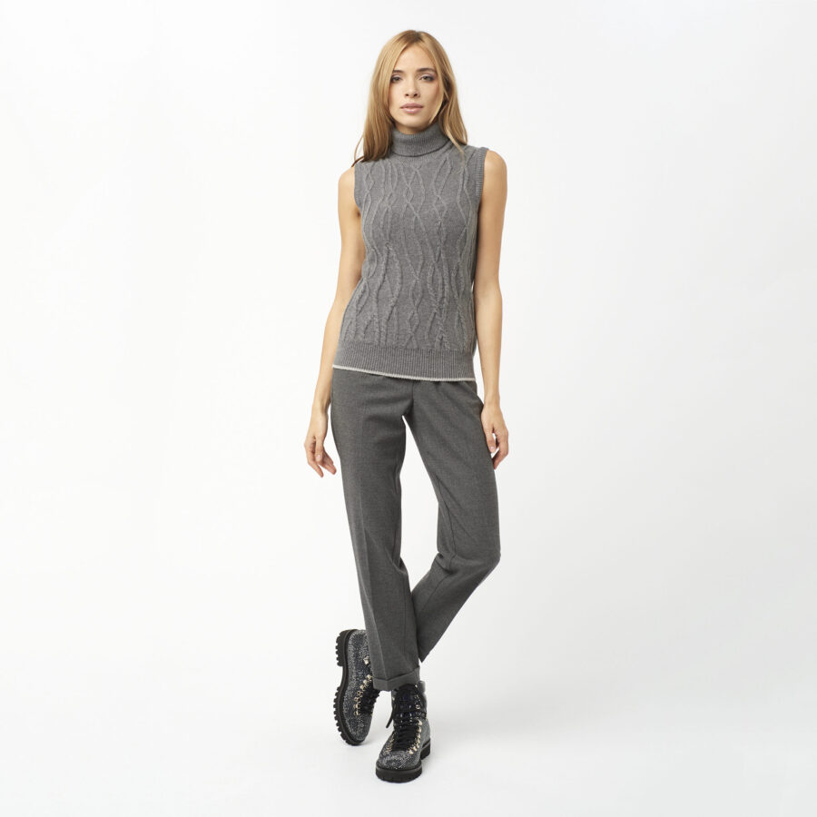 Lucy Turtleneck Grey