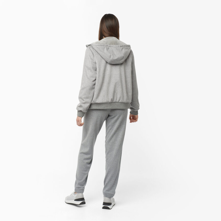 Manchester reversible jacket grey mink - Image 6