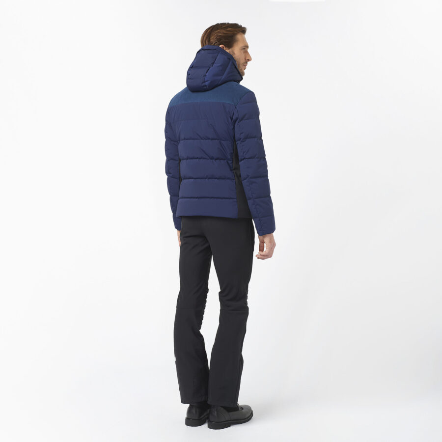 Ogier Montrose Alcantara Blue Ski Jacket Blue
