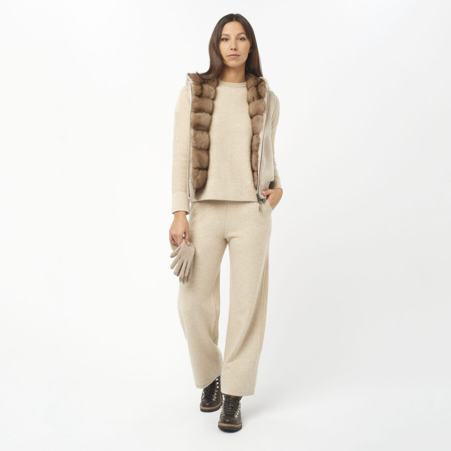 Moscow Reversible Vest Sable