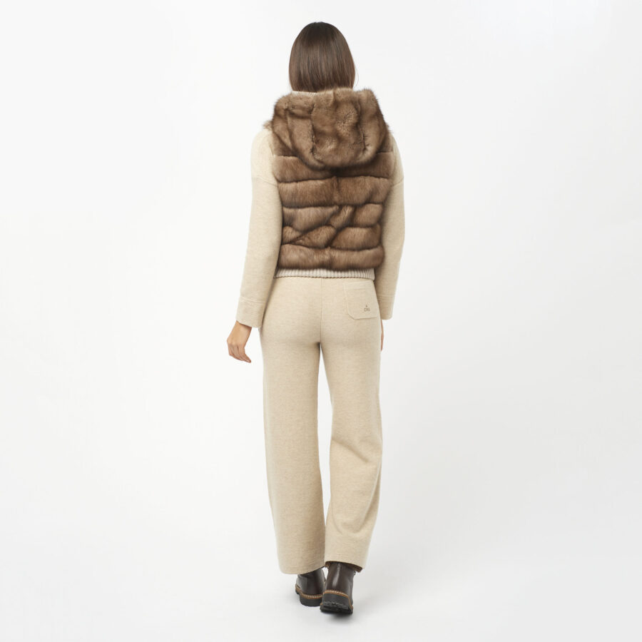 Moscow Reversible Vest Sable
