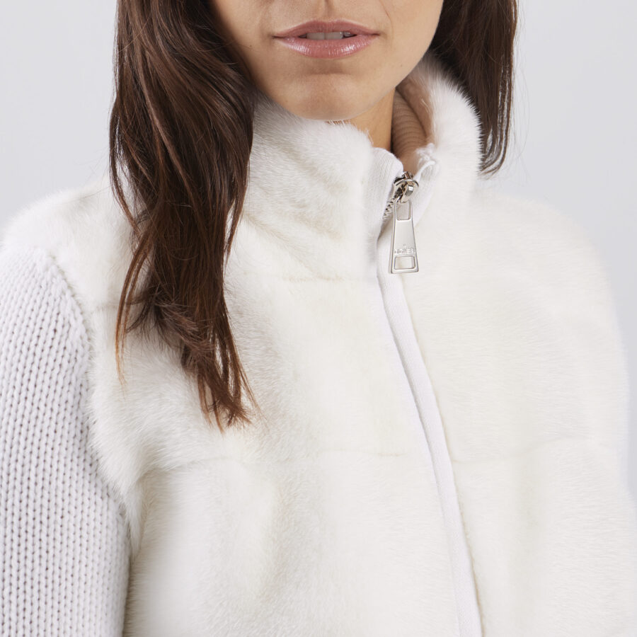 Norka Cardigan White
