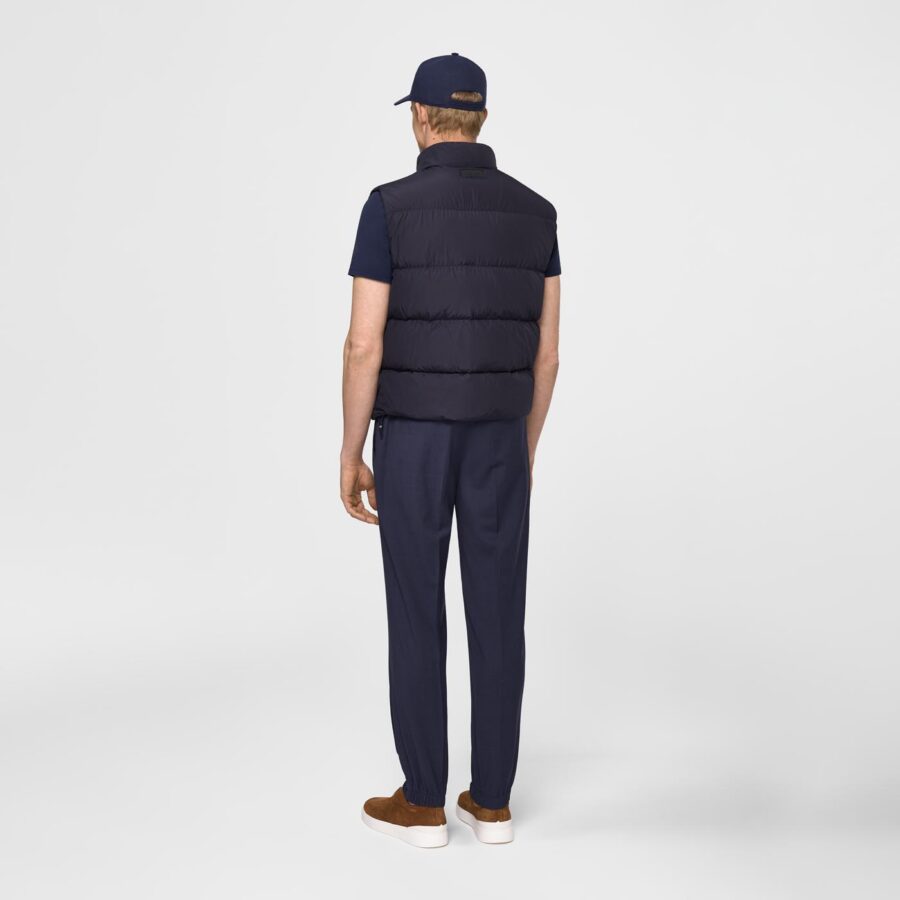 Palm light weight vest navy - Image 3