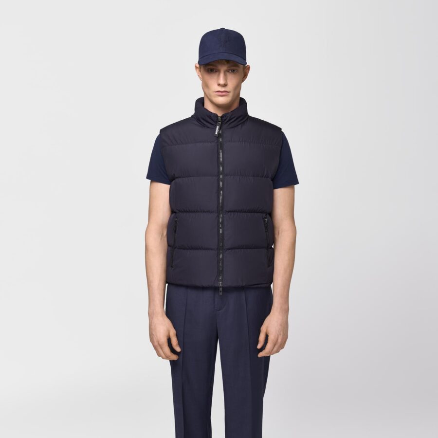 Palm light weight vest navy - Image 4