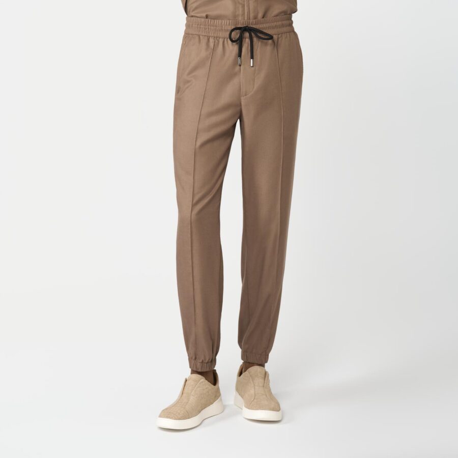 Paros Pant Cashmere Silk Sand - Image 4
