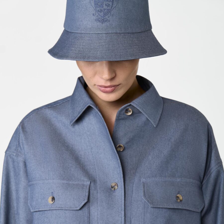 Provence Overshirt Denim - Image 5