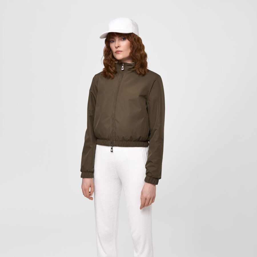 Quimper Windstopper reversible bomber Olive - Image 5