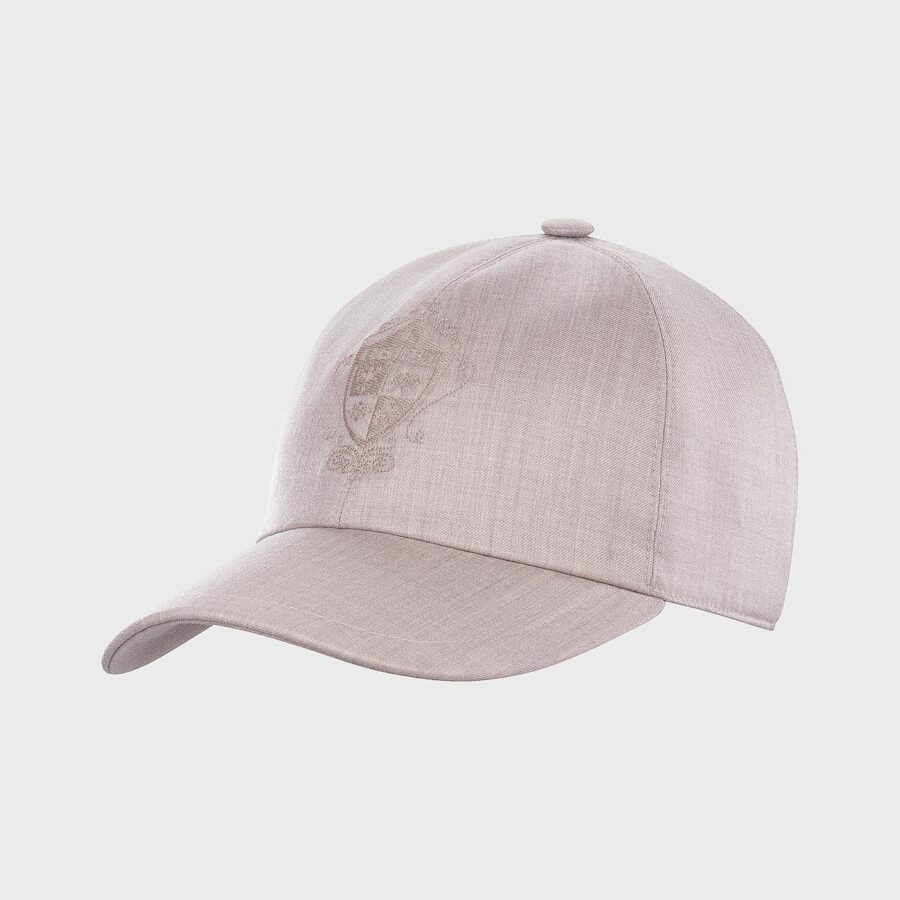 Rio baseball cap light weight wool beige