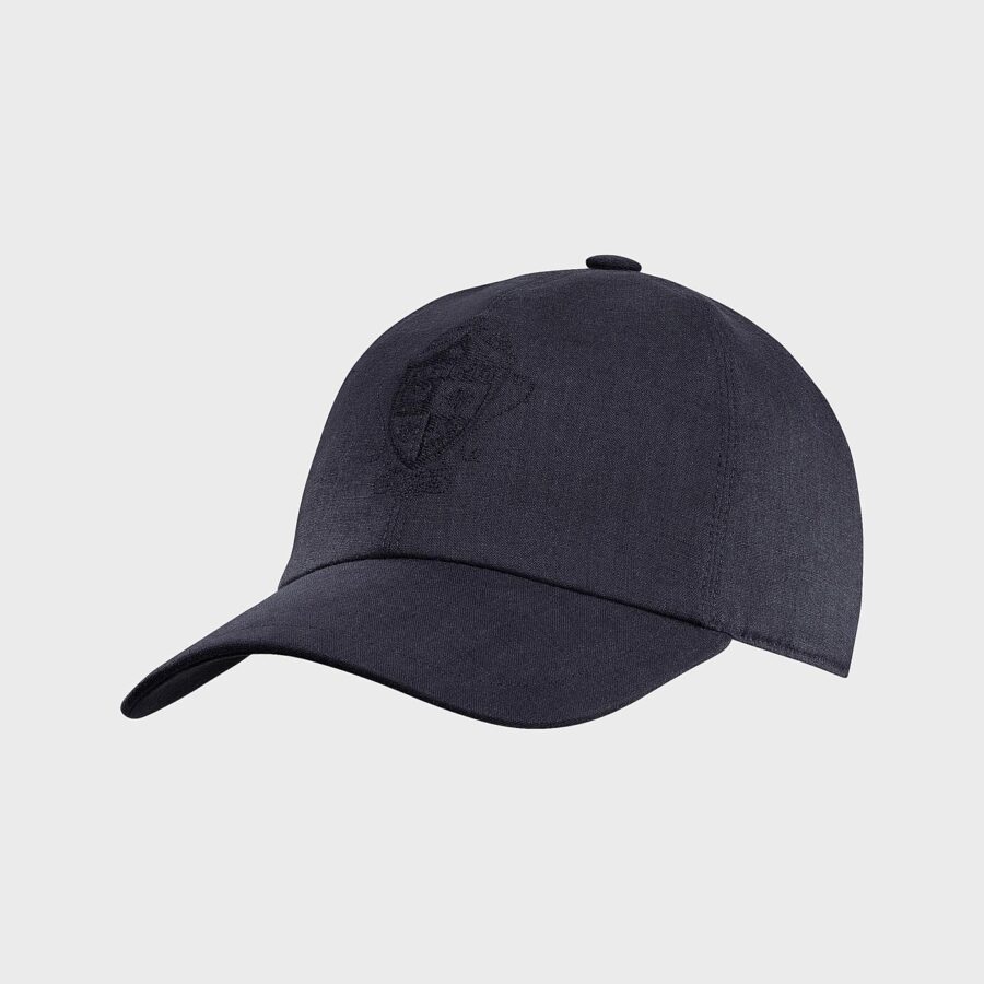 Rio baseball cap linen navy