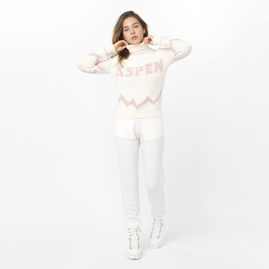 Aspen Turtelneck Off White - Image 3