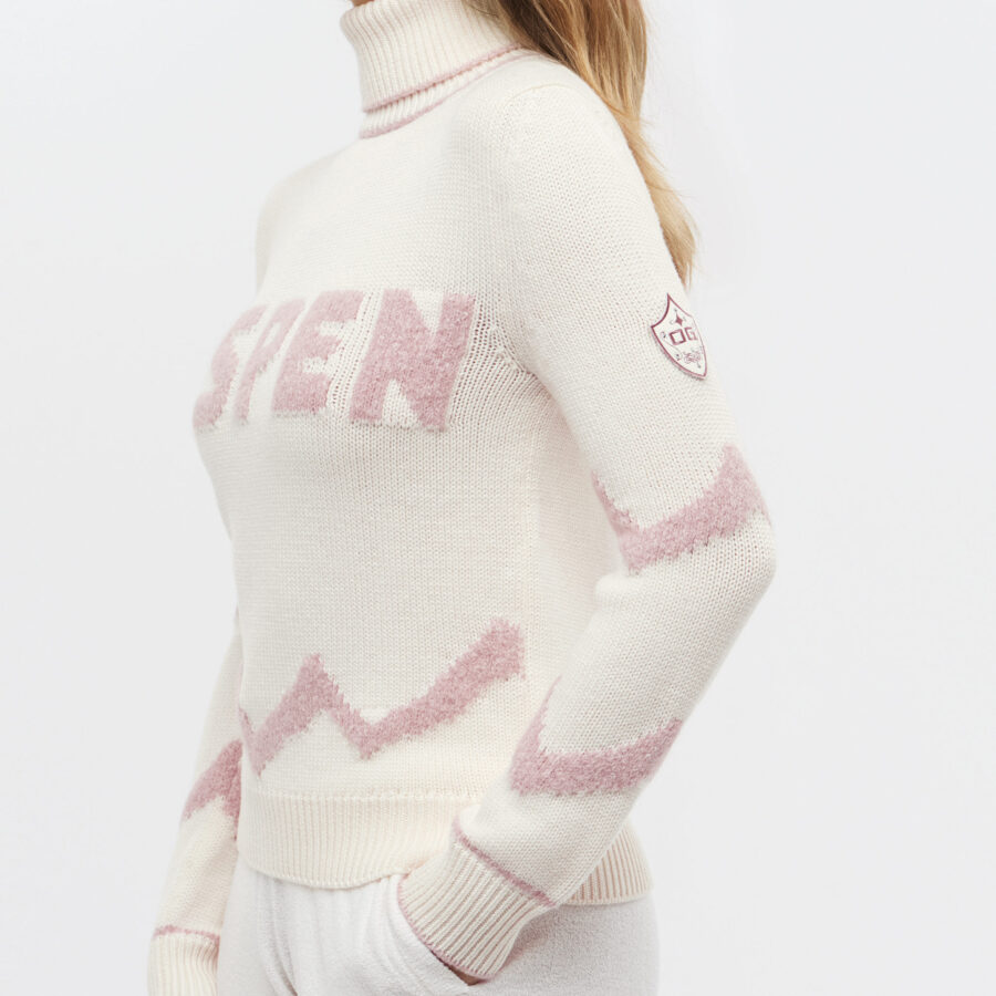 Aspen Turtelneck Off White - Image 5