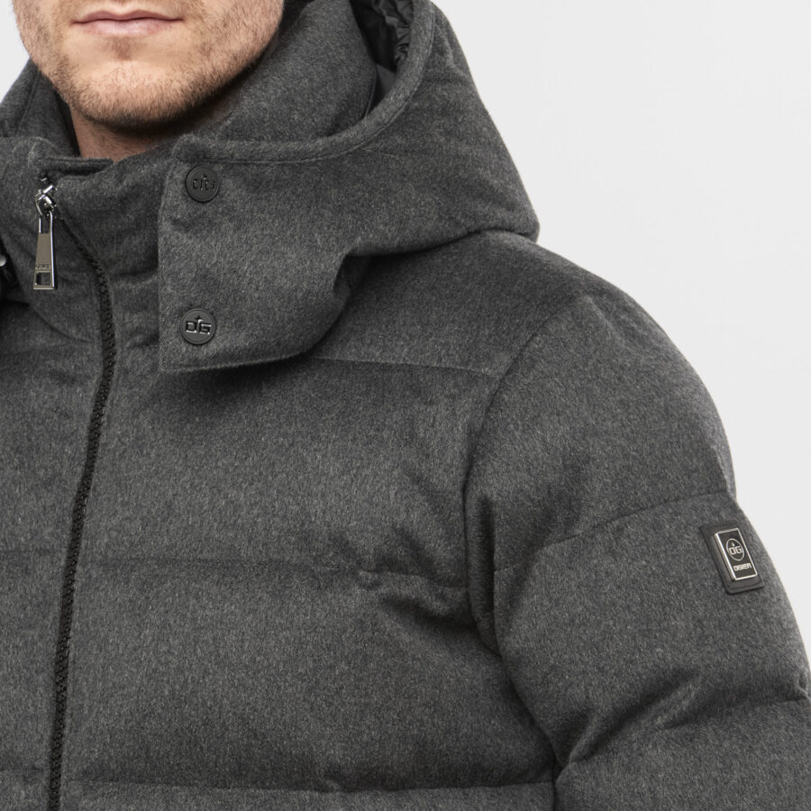 Utah Cashmere Down Jacket - Image 4